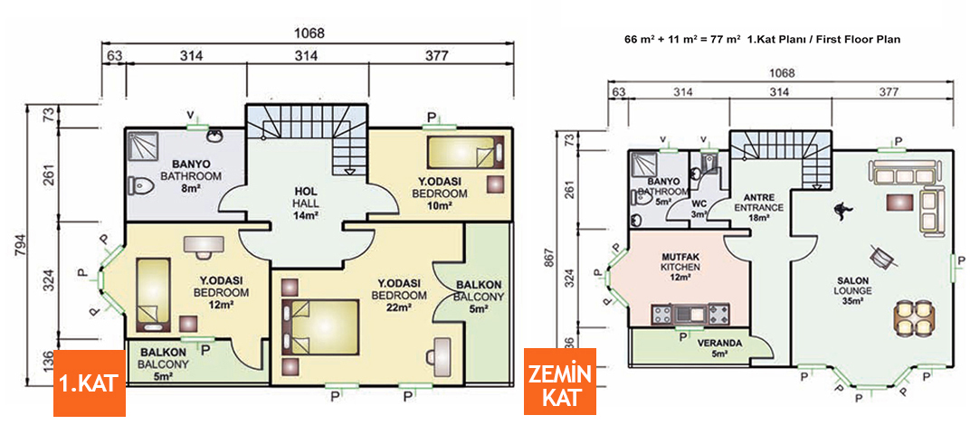 Kayseri Prefabrik 155 mt - Görsel 2