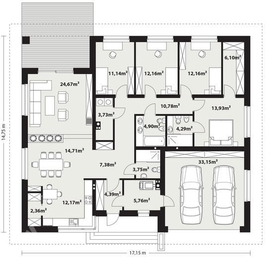 Kayseri çelik ev 189 mt - Görsel 2