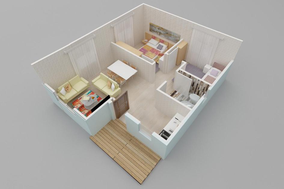 Kayseri Prefabrik 53 mt - Görsel 3