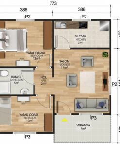 Alternative view of Kayseri Prefabrik 62 mt