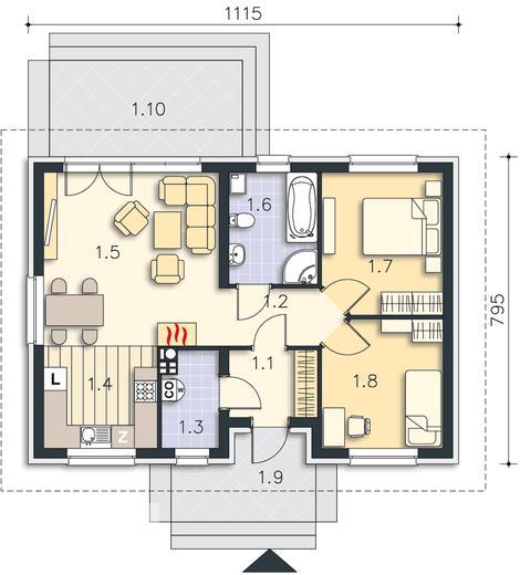 Butik Villa 87 Metrekare - Görsel 2