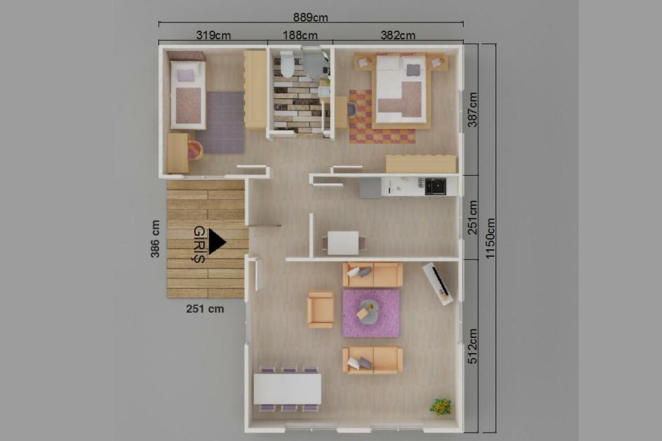 Kayseri Prefabrik 93 Mt - Görsel 2